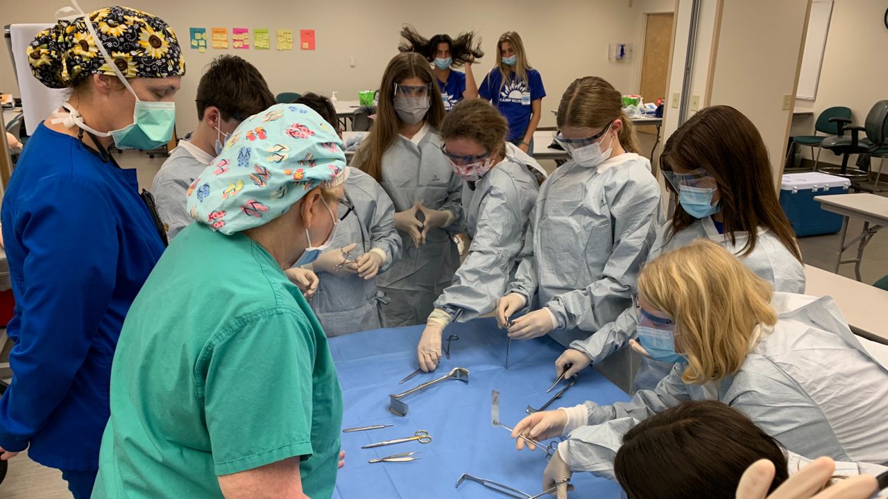 Dunedin camp shows students what it takes to be a nurse